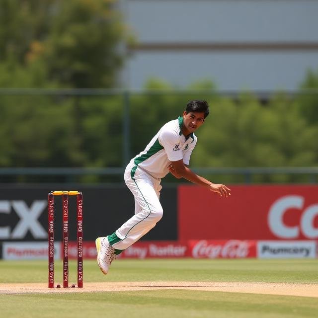 Bowling speed in cricket