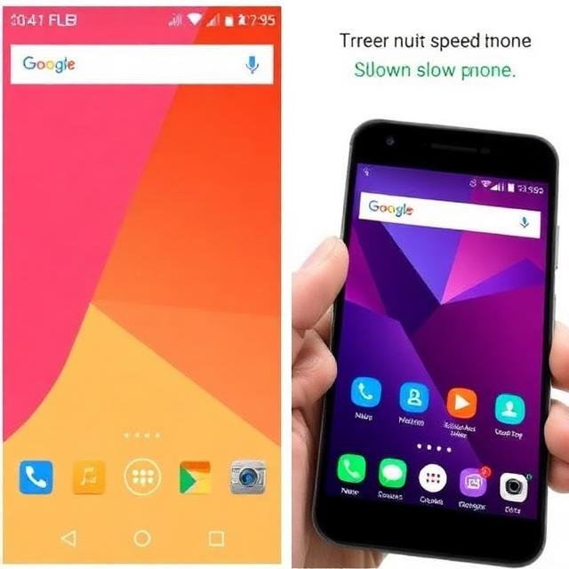 speed up slow android phone easily