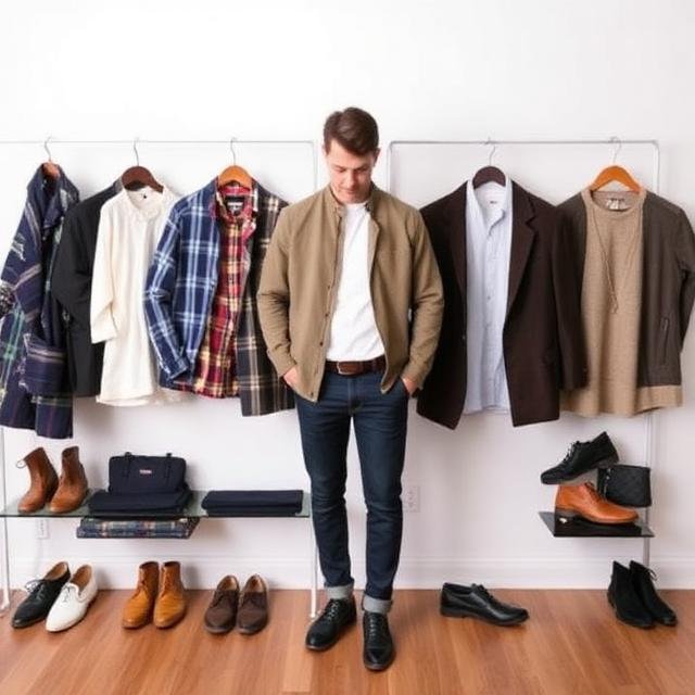 build a capsule wardrobe for men